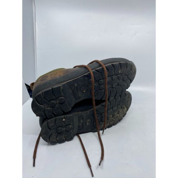 Timberland Men's Boots Brown Green Size 9.5 - Picture 7 of 9